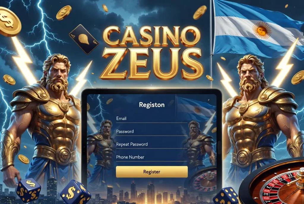 Cómo Crear Cuenta en Casino Zeus