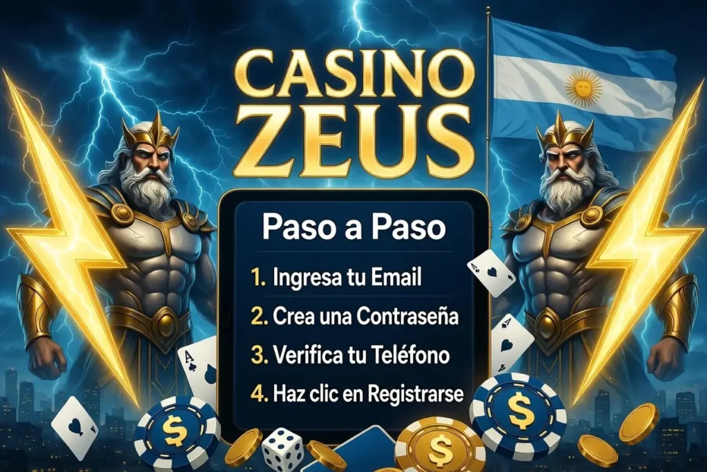 Cómo Registrarte en Casino Zeus: Paso a Paso