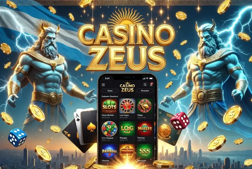 Juegos y funciones dentro de Casino Zeus