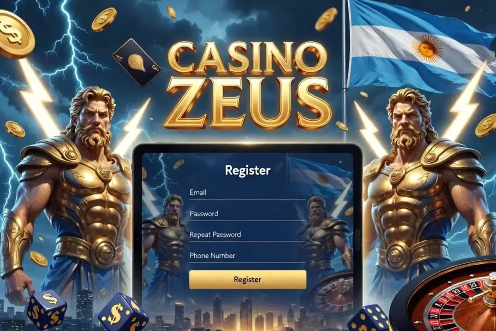 How to Create an Account at Casino Zeus